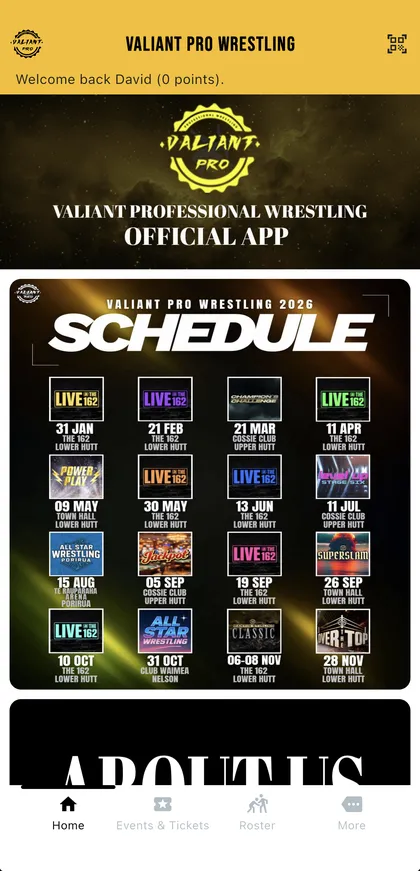 Valiant Pro app screenshot 1