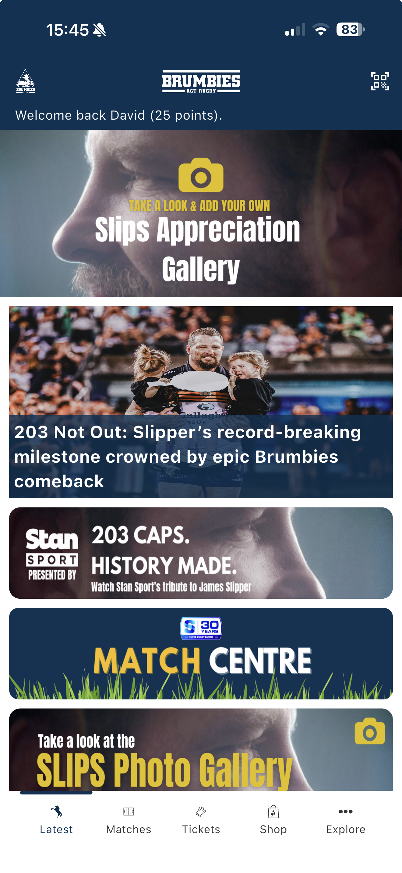 Brumbies news and gallery