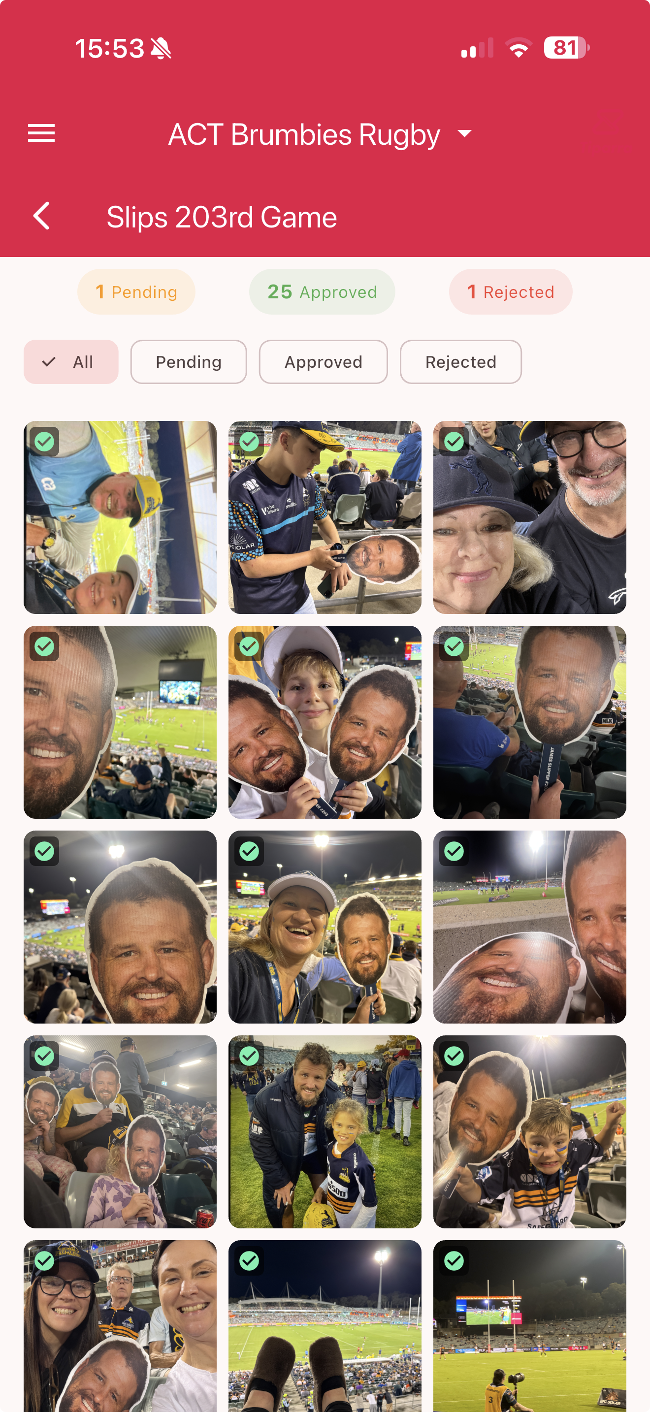 Fan content moderation